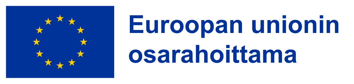 Euroopan unionin osarahoittama -logo